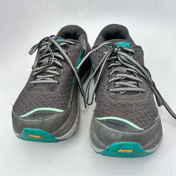 ALTRA Olympus 2.0 Trail Running Shoe Women's 7.5 Foot Shaped Zero Drop Gray Teal - Picture 3 of 12
